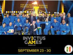 <span class='categoriatitolo'>invictus games</span><br>MISSIONE COMPIUTA<br><span class='autoretitolo'>di Guido Lo Giudice</span>