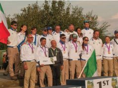 <span class='categoriatitolo'>campionati mondiali 3d</span><br>AZZURRI SEI VOLTE SUL PODIO<br><span class='autoretitolo'>di Matteo Oneto – Foto World Archery</span>