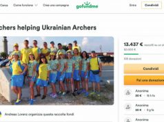 <span class='categoriatitolo'>crisi ucraina</span><br>LA FITARCO IN SOSTEGNO DELLA RACCOLTA FONDI PER GLI ARCIERI UCRAINI<br><span class='autoretitolo'>di Guido Lo Giudice</span>